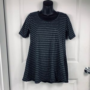 LuLaRoe Womens Striped Top Size XXS